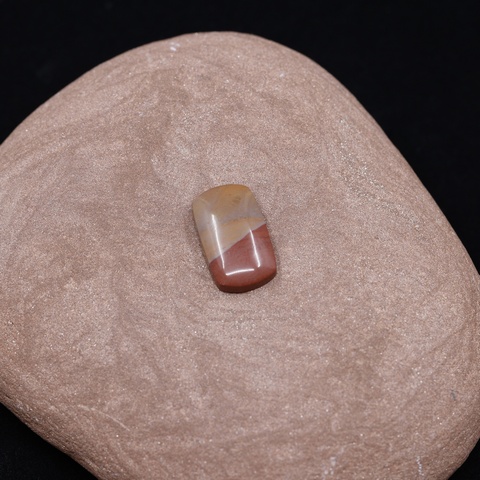 Sunset Jasper Cushion Cut Cabochon