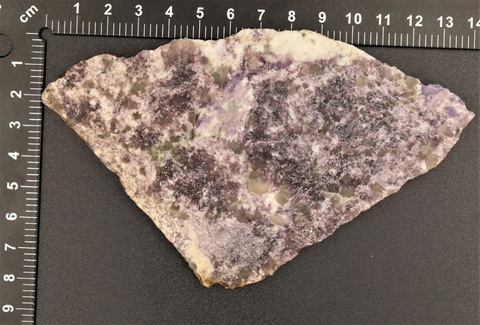 Purple Lepidolite Slab