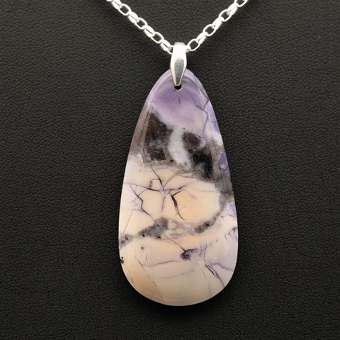 Tiffany Stone Pendant Necklace