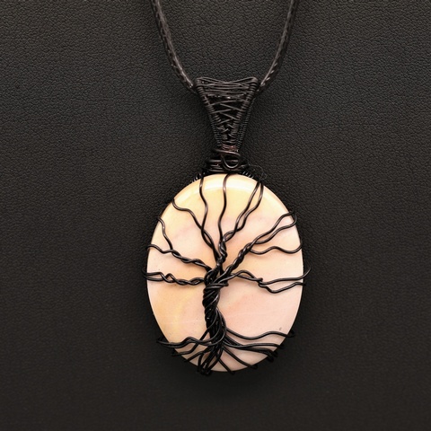 Binthalya Pink Opal Necklace