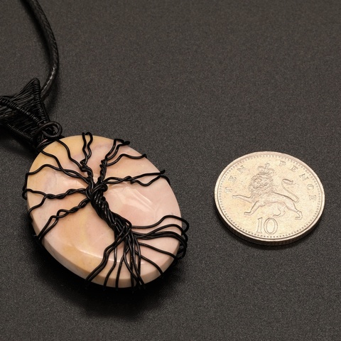 Binthalya Pink Opal Necklace