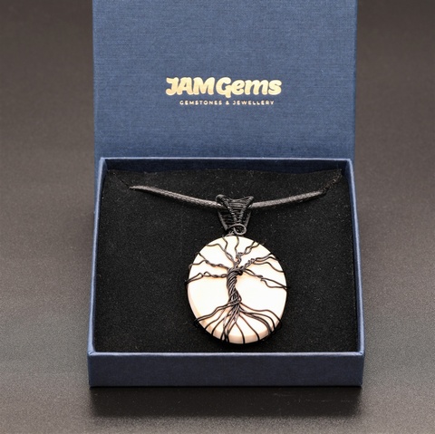 Binthalya Pink Opal Necklace