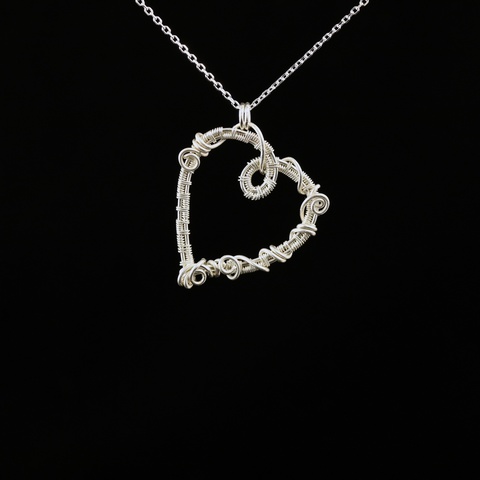 Silver Heart Necklace
