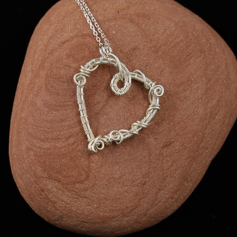 Silver Heart Necklace