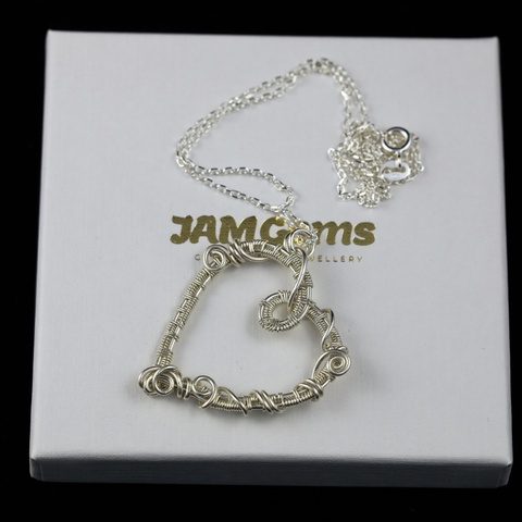Silver Heart Necklace