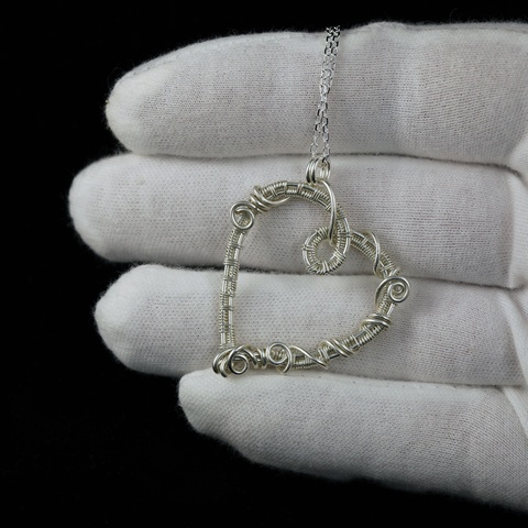 Silver Heart Necklace