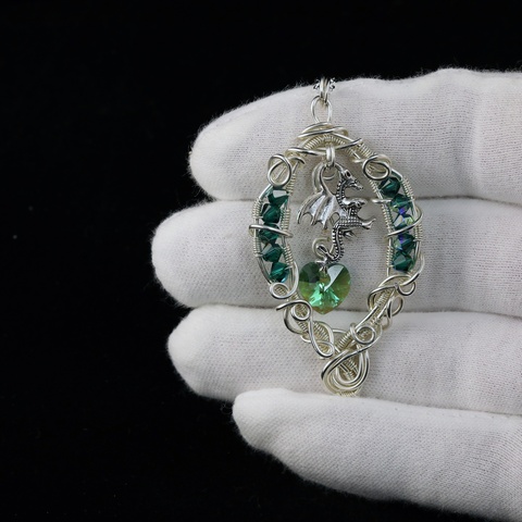 Green Dragon Necklace